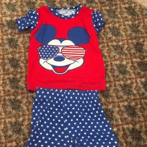 Mickey Red White and Blue summer outfit